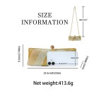 跨境新款满钻晚宴包小方包横款方型手拿包宴会单肩斜挎包时尚轻奢