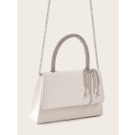 轻奢流苏水钻手腕女士手拿包名媛潮流百搭手提晚宴包旗袍礼服女包