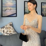 高级黑色晚宴手提包质感绒面小包包搭配礼服手拿包百搭斜挎小钱包