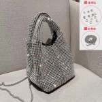 钻石包女包手提包晚宴包包手提镶钻包高级感女小众手拎手拿包新款