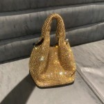 钻石包女包手提包晚宴包包手提镶钻包高级感女小众手拎手拿包新款