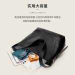 新款简约水桶包高级感托特包秋冬腋下包大容量百搭pu单肩女生包包