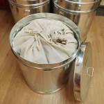 陈皮储存密封罐特厚茶叶桶家用大容量防虫防潮防尘米桶家用铁皮桶