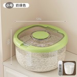 带防虫盒翻盖米桶家用防虫防潮食品级密封五谷杂粮米缸猫狗储粮桶