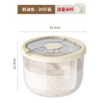 带防虫盒翻盖米桶家用防虫防潮食品级密封五谷杂粮米缸猫狗储粮桶