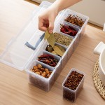 厨房香料收纳盒食品级分格调料盒花椒八角大料作料密封带盖调味罐