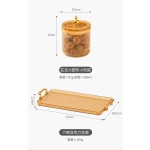 轻奢密封罐食品级五谷杂粮厨房防潮收纳盒零食干货茶叶储物罐家用