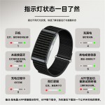 跨境GE54智能手环ECG心率体温血氧睡眠提醒轻薄无屏蓝牙运动手环