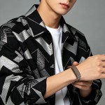 跨境无屏手环实时心率健康监测来电信息提醒长续航计步智能手环