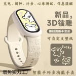 代发线条小狗M8手表多功能运动计步闹钟男女生情侣手环智能潮款