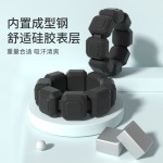 030跨境负重手环 铁块防水运动健身硅胶运动负重手环手臂力量训练