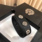 欧美时尚潮流朋克皮手环女韩版创意十字架表手带男士手链个性简约