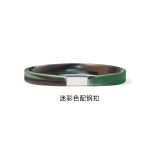 潮牌硅胶钛钢方块拼接手环男迷彩夜光篮球运动情侣手腕带现货夜光