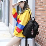 一件代发新款双肩包简约女高级韩版休闲户外牛津布女士时尚背包