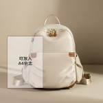 2026新款双肩包女简约高中大学生书包大容量背包妈咪包母婴收纳包