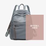 双肩包女大容量轻巧便携防盗2026新款易搭时尚学生书包牛津布背包