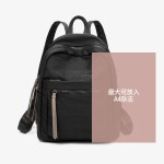双肩包女大容量轻巧便携防盗2026新款易搭时尚学生书包牛津布背包