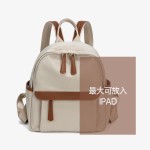 牛津布双肩包女2026春夏韩版迷你防盗背包洋气易搭书包休闲旅行包