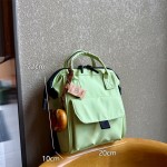时尚潮流多巴胺牛津布双肩包女轻便斜挎小背包日常百搭出游小书包