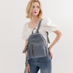 2026夏季包包新款街头潮流牛津布双肩包女包时尚流苏防盗背包bag