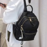 牛津布背包女 2025新款韩版潮流休闲学院风书包时尚女士双肩背包