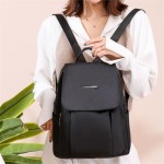 背包女牛津布防水黑色双肩包女可代贴标签工厂一件代发