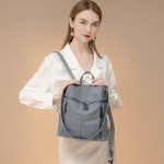 新款牛津布双肩包女2026上新时尚大容量防盗背包多用单肩包旅行包