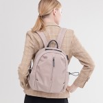 商务多用旅行双肩包女韩版简约2026新品大容量电脑包牛津布书包潮