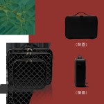 菱格隔板包大容量化妆师跟妆便携收纳包彩妆工具箱菱格化妆包