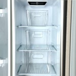 米木冰箱收纳盒食品级透明保鲜盒储物筐冷冻专用蔬菜厨房置物盒