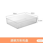 米木冰箱收纳盒食品级透明保鲜盒储物筐冷冻专用蔬菜厨房置物盒
