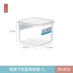 日本进口NAKAYA银离子保鲜盒食品级冰箱冻肉收纳盒密封盒