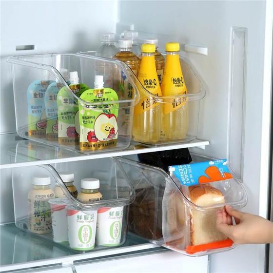 食品级冰箱收纳盒保鲜盒厨房专用饮料整理架蔬菜鸡蛋冷冻储物神器