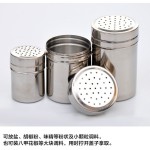不锈钢调味罐烧烤撒料瓶子胡椒粉罐精盐罐子芝麻孜然瓶佐料罐