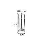 透明亚克力胡椒花椒研磨器 手动胡椒研磨器海盐颗粒研磨瓶