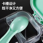 调料盒套装家用组合装厨房防潮塑料罐子调料瓶味精盐佐料罐调味罐