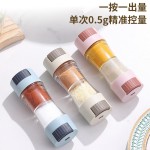 控盐瓶调料罐双头定量控盐调料瓶密封瓶百货厨房小工具撒盐调味瓶
