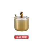 304不锈钢调味罐盐罐家用厨房可视佐料胡椒粉调料罐调料盒子套装