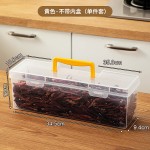 厨房香料分装手提收纳盒橱柜调味调料盒塑料透明食品密封盒储物罐