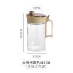 礼品大容量控650毫升油壶 高品硅玻璃调料瓶 醋瓶油瓶调味罐550ml