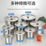 饭店调料罐厨房用品调料缸餐馆面馆味盅不锈钢调味调料盒商用摆摊