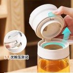 家用酱油醋调料瓶大容量家用不挂油玻璃油壶自动开合防漏装油瓶