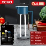 CCKO玻璃油壶油瓶家用厨房调料瓶酱油醋不挂油防漏自动开合油罐壸