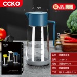 CCKO玻璃油壶油瓶家用厨房调料瓶酱油醋不挂油防漏自动开合油罐壸