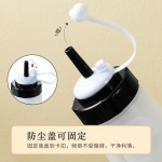 定量挤酱瓶加厚带盖防尘食品级塑料番茄酱果酱沙拉酱厨房尖嘴瓶子