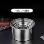 厂家批发304不锈钢调味盒厨房家用猪油罐加厚 带盖不锈钢调料罐