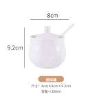 陶瓷油泼辣椒罐创意陶瓷调味罐厨房调味瓶罐调料瓶盒盐罐味精瓶勺
