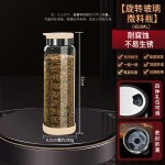高硼硅玻璃调料瓶多孔位可控量撒料瓶密封防潮佐料瓶带刻度调味瓶