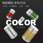 不锈钢调料罐味精罐胡椒瓶家用户外烧烤工具烧烤多功能调味瓶多用