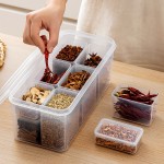 香料干货收纳盒分格家用佐料大料花椒辣椒调味盒厨房调料罐调料盒